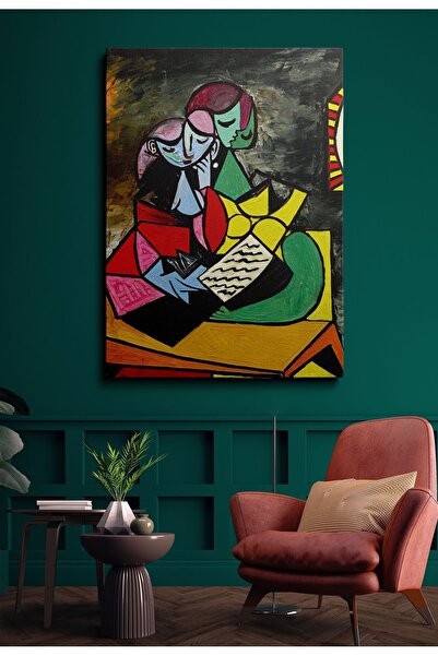Şehzat Kanvas Duvar Tablosu Tekli Canvas Tablo Boho Klasik Modern Picasso 023