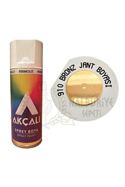 Akçalı Akçalı Akrilik Sprey Boya BRONZ JANT BOYASI 400 ml - 910