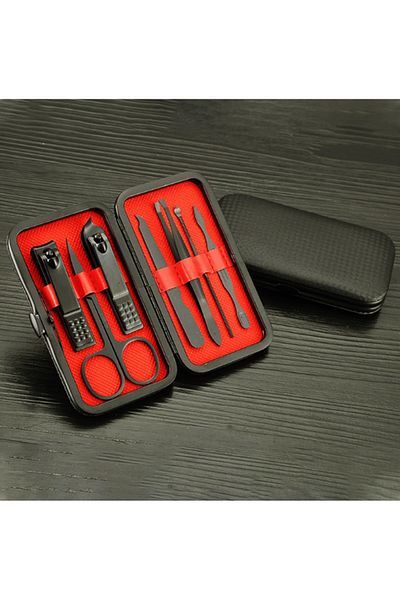 newnet 7 Pieces Stainless Steel Portable Mini Manicure-Pediküre Set