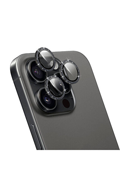 WIWU iPhone 16 Pro Max Uyumlu Wiwu LG-006 Lens Guard Uygulama Aparatlı Lens K...