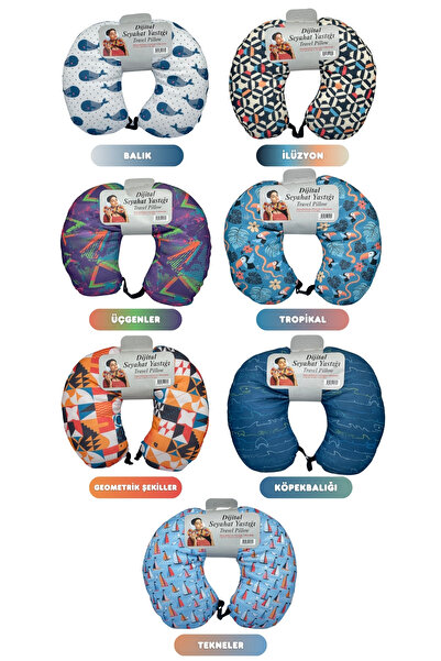 Şehir Online Mağazacılık Structură Viscoză Fibră confortabilă - Transpirație moale, Pernă pentru gât de călătorie