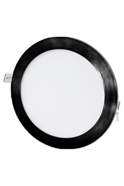 Cata 18W Slim Panel (Black Case)(6400 K) (White)
