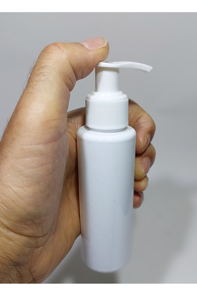 Paradise Boş Pet sıvı Sabun Şişesi 100 Ml 10 Adet Beyaz pompalı