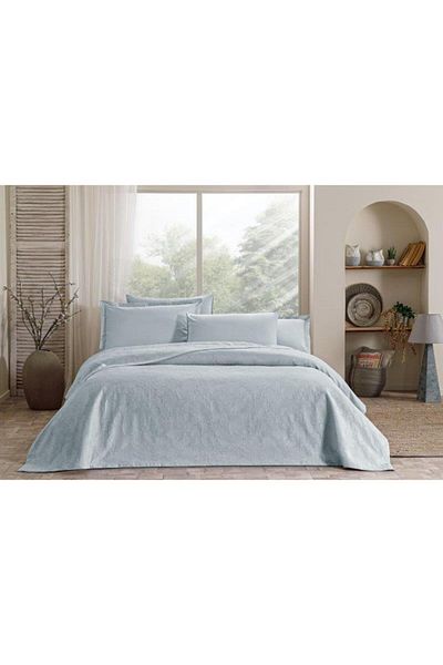 Özdilek Ranforce Pique Set - Single Person, Gray Jacquard