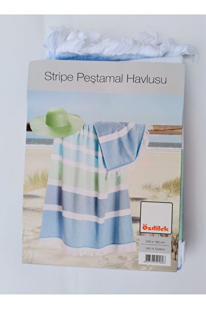 Özdilek 100*180 Баня кърпа - Цветна лента Pestemal