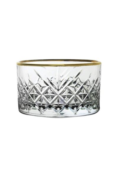 Paşabahçe Timeless Golden Touch - 4 Piece Bowl, 210 cc