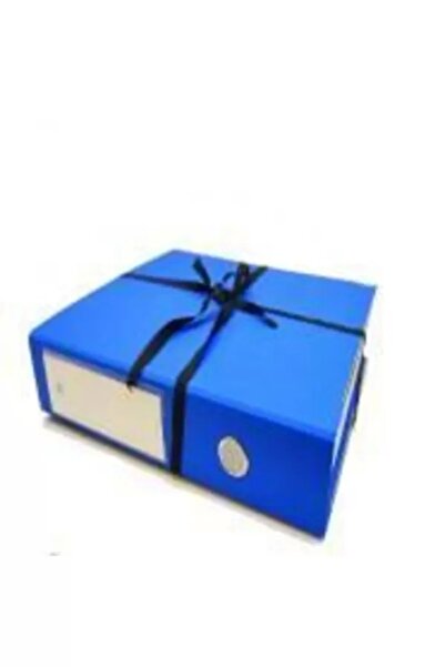 Alemdar Klasör Ipli Karton Geniş Dmo 34 Cm Mavi - 25'li Paket