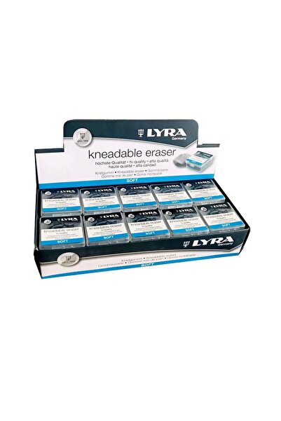 Pera Sanat Eraseră pentru aluat ERaseră pentru aluat CUTIE DE PLASTIC GRI SET DE 20