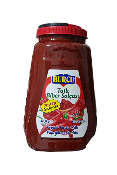BURCU 4200 gram tatlı biber salçası antep tipi