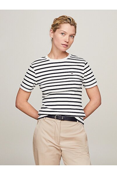 Tommy Hilfiger Basic Pamuklu T-Shırt