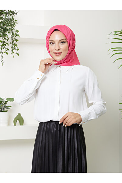 Golden Rose وشاح أنيق بنمط متعرج