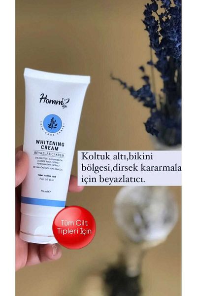 Homm Bitkisel Homm Life Whitening Cream 75 ml for All Skin Types