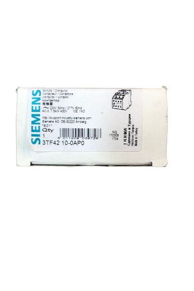 Siemens 3tf421 10 -oapo Contactor Old Medicine