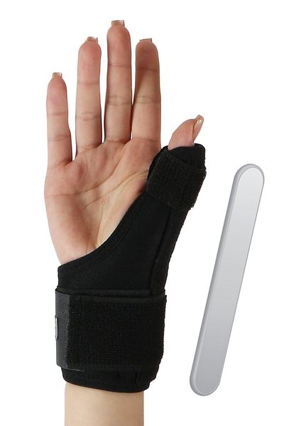 Flexy Medical Hand Wrist Brace with Metal Support (DE QUERVAIN) Thumb Support Ligament Joint Fracture Dislocation Pain Sportsman