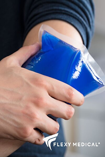 Flexy Medical Termojel Sıcak Soğuk Kompres Jel Buz Paketi, 2 Adet Soğutucu Jel Isıtıcı Jel Kompres 26cmx35cm
