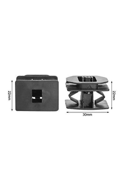 CMEPARTS Ford Modellerine Uyumlu Marspiyel Klipsi (6G1Z-5410182-A) - 5 Adet