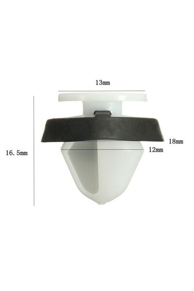 CMEPARTS CİTROEN C1 C2 C3 C4 C5 DS3 XSARA PİCASSO JUMPER BERLİNGO Kapı Döşeme Klipsi /Agrafı 6991.Y8 100 Adet