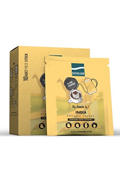 Schiller Aç Demle Iç India Robusta Cherry 10'lu Filtre Kahve