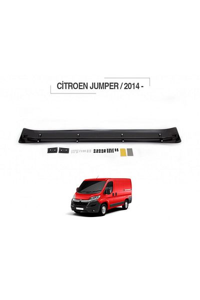 Cappafe Citroen Jumper 2014-2020 Black Windshield Windscreen