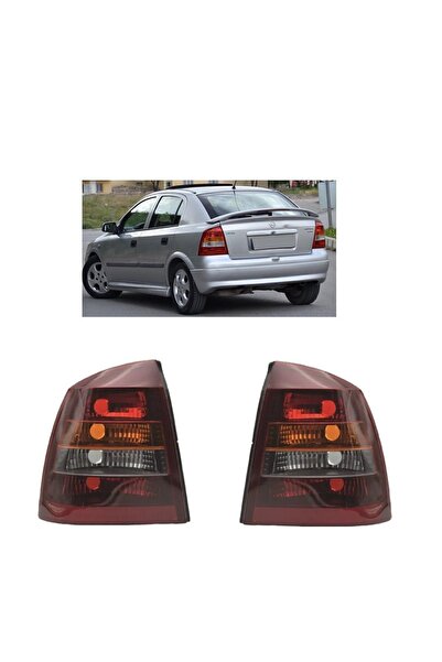 CMEPARTS Opel Astra G Hb Hatchback Sağ-sol Takım Stop Lambası Füme 1998-2004 ...
