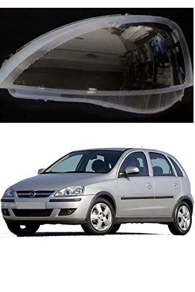 CMEPARTS Opel Corsa C Sağ Far Camı 2001-2006 Yolcu Tarafı Uyumlu