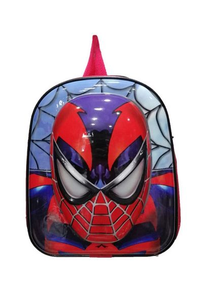 SPIDERMAN 5d Embossed Kindergarten Nursery And Daily Use Bag Spiderman Backpack