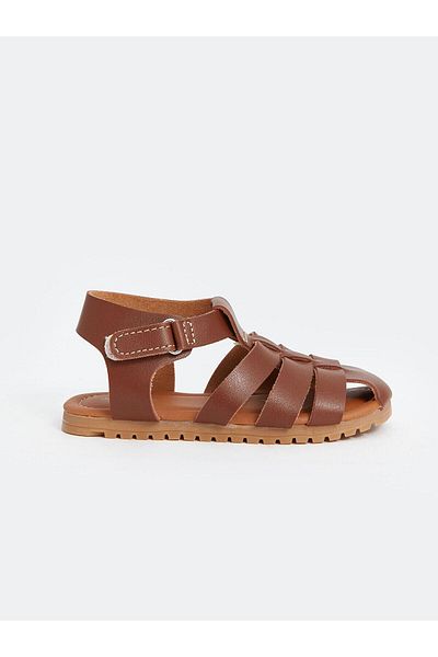 LC Waikiki صندل للأولاد الصغار من LCW STEPS - مظهر جلد بني
