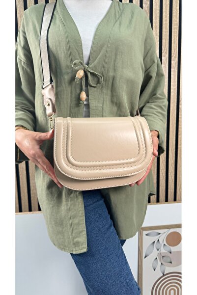 Nstil Жіноча сумка через плече Nut з щоденним використанням, з деталями швів,...