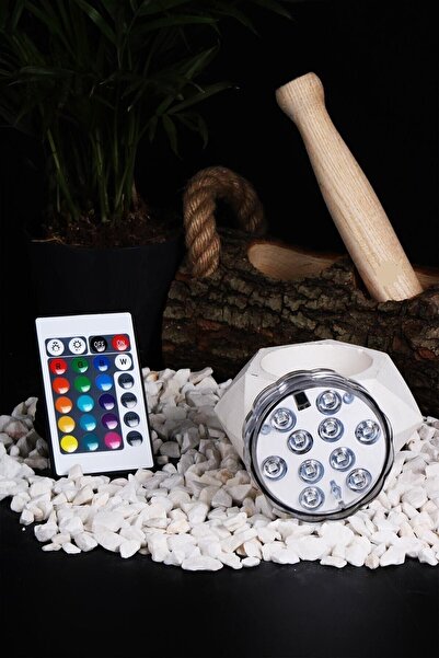 TEKDEMİR Uzaktan Kumandalı Nargile Led Işık - Rgb Led