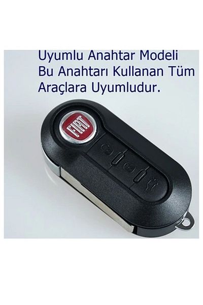 MeyZone Fiat Doblo Ducato Silicone Car Key Case Cover Key Container