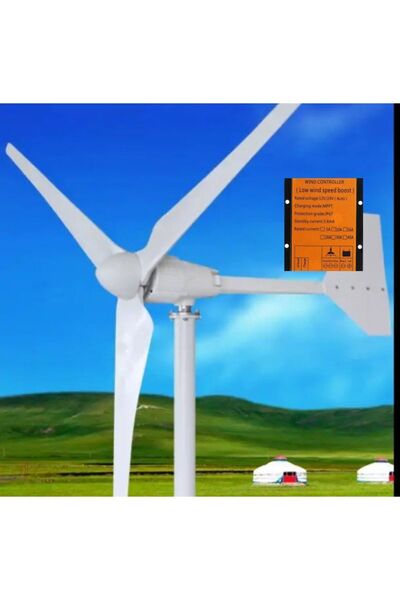 NepaSun 700W Rüzgar Türbini +Şarz Kontrol Cihazı