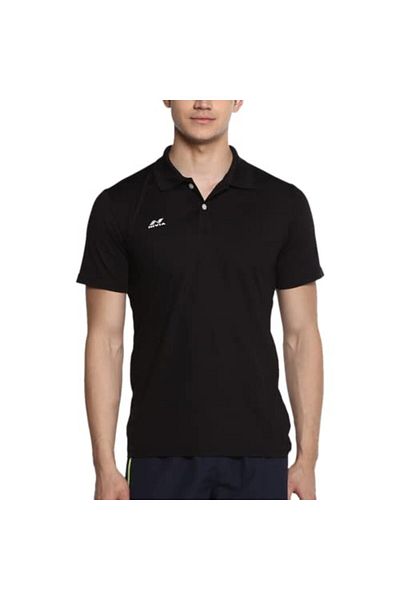Nivia RAY Polo-5 T-Shirt Men's, Black, XL