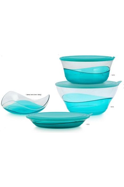 Tupperware 4-Piece Drip Serving and Storage Container Set