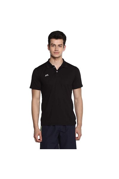 Nivia RAY Polo-5 T-Shirt Men's, Black, S
