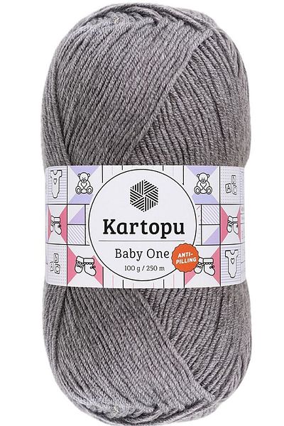 Kartopu Baby One Μη Ξεφτισμένο Μαλλί Μωρού Καπνιστό K1002