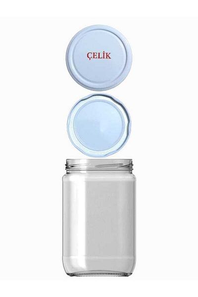 Çelik Jar Lids 50 Pieces Stainless Jar Lids