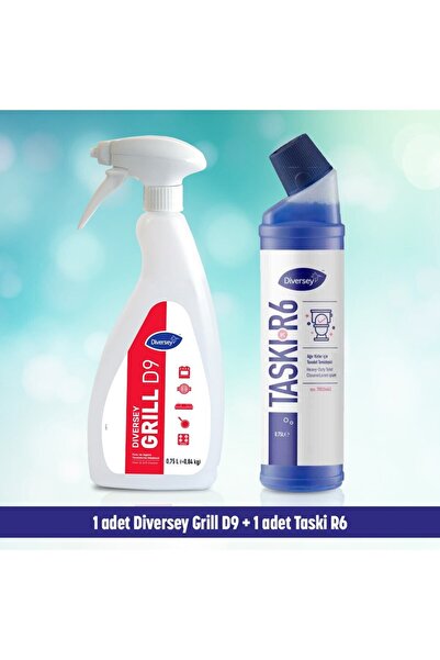 Diversey 1 Adet D9 Grill + 1 Adet Taski R6