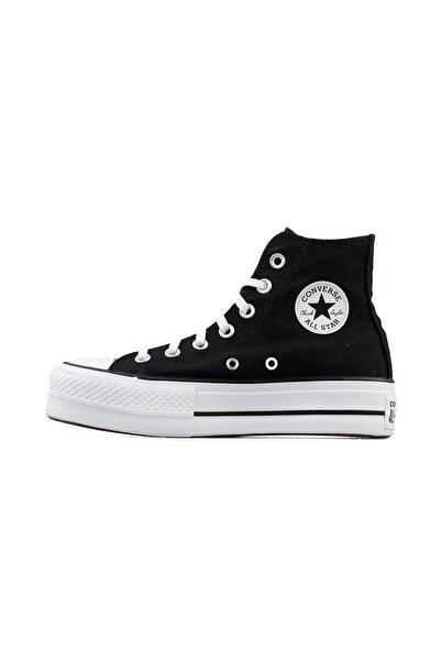 Converse Chuck Taylor All Star Platform Canvas Women's Casual Shoes Black
