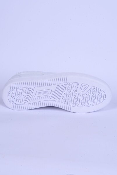 Puma 392290-02 Caven 2.0 Deri Ortopedik Taban Beyaz Günlük Kadın Spor Ayakkabı