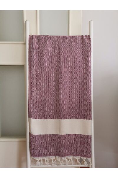 Melis Home Peshtemal diamant, 100x180, prosop de baie, prosop de plajă, prune