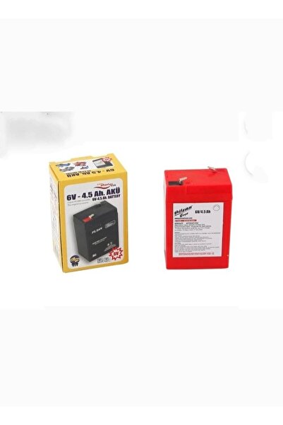 PİLSAN 6 Volt Akü 4,5/4.5 Ah Amper Performans Akü /batarya
