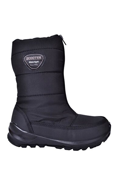 Scooter F7447 Su Geçirmez Siyah Çocuk Botu