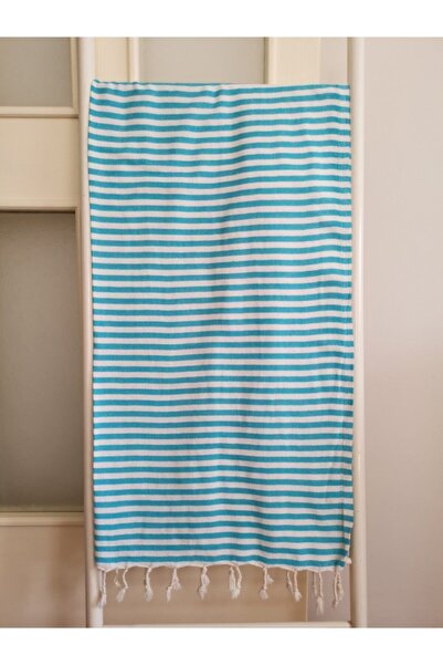 Melis Home Peshtemal, Prosop de baie, Prosop de plajă, Zebra Blue
