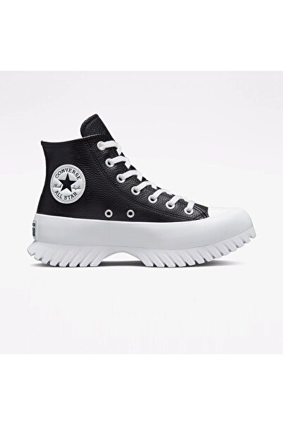 Converse Black Leather Sports Shoes A03704c