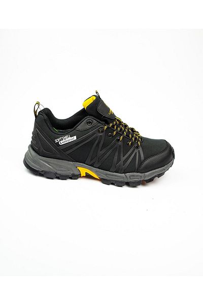 lumberjack 101387046 Ανδρικά παπούτσια εξωτερικού χώρου Shell Black αδιάβροχα