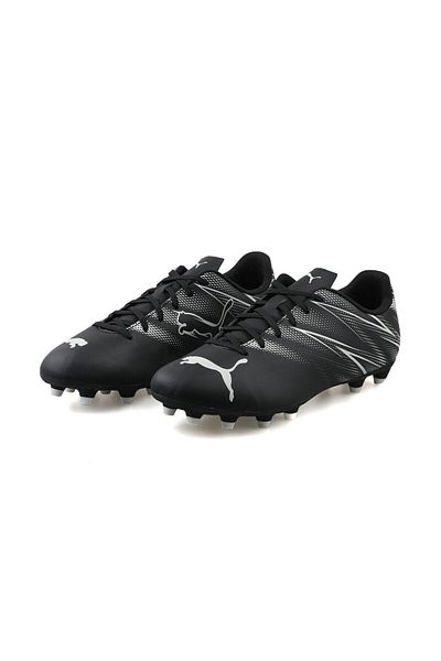 Puma Attacanto Fg/Ag Men's Football Shoes Grass Floor Cleats Black