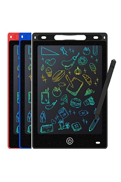 Şıktek لوحة كتابة رقمية ملونة مقاس 12 بوصة، لوحة رسومات 12 Inc، لوحة ملاحظات رقمية، لوحة ملاحظات رقمية للكتابة والمسح