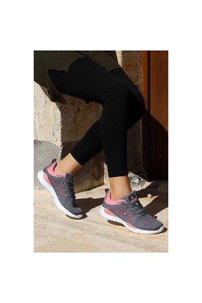 lumberjack Wolky Orthopedic Pantofi sport gri cu șireturi pentru alergare zilnică pentru mers
