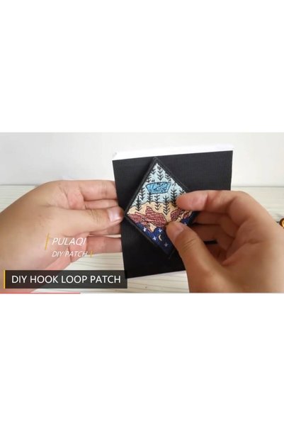 LOVYCO Adhesive Velcro Tape for Clothes, Patches, Coats and Jeans, Washable, 10 Cm, 1 Piece