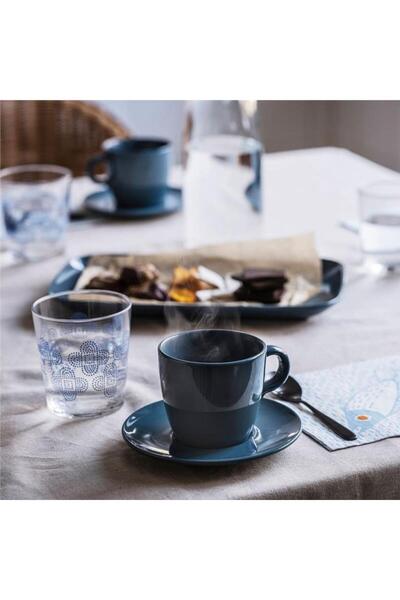 IKEA Turquoise Fargklar Turkish Coffee Cup Set - 7 Cl 8 Pieces